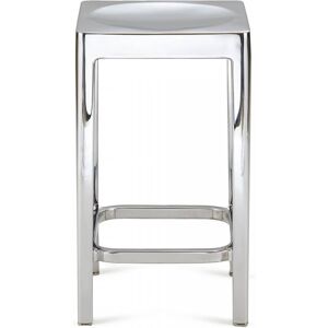 EMECO STOOL tabouret H 61 cm (Brillant - Aluminium recycle)