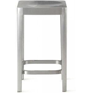 EMECO STOOL tabouret H 61 cm (brosse - Aluminium recycle)