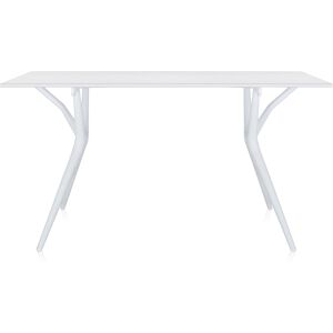 KARTELL table SPOON TABLE (Blanc - 140 x 74 - Aluminium nid d'abeilles et mélamine) - Publicité