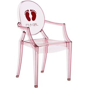 KARTELL KIDS chaise pour enfants LOU LOU GHOST (Rose / It