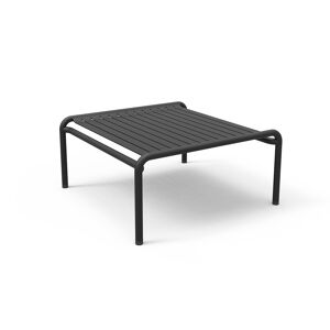 PETITE FRITURE table basse pour exterieur WEEK-END (Noir - Aluminium verni par poudre epoxy)