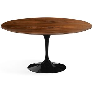 KNOLL table ronde TULIP Ø 152 cm collection Eero Saarinen (Base noire / plateau Santos Palissandro - Bois et aluminium) - Publicité