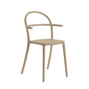 KARTELL set de 2 chaises GENERIC C (Gris tourterelle - Polypropylène) - Publicité