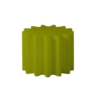 SLIDE table basse / tabouret GEAR (Citron vert - Polyéthylène)