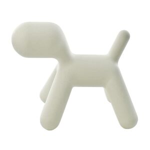 MAGIS chien abstrait PUPPY LARGE (Blanc - Polyéthylène)
