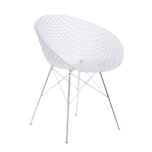 KARTELL chaise SMATRIK (Cristal - polycarbonate trasparente et acier) - Publicité