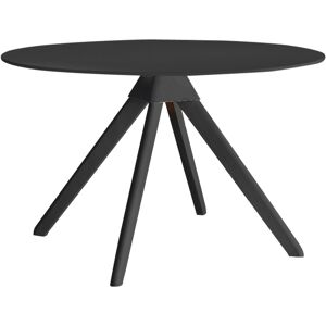 MAGIS table CUCKOO The Wild Bunch (Structure noir, top noir - Hetre massif et plateau en HPL)