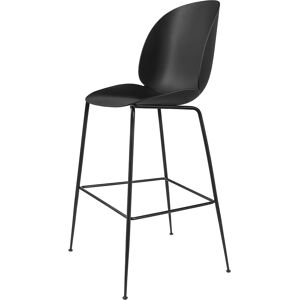 GUBI tabouret BEETLE BAR CHAIR base noire (Black - polypropylene et acier)