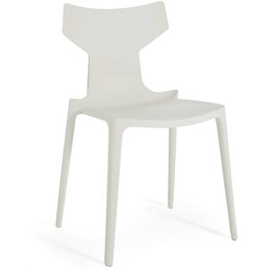 KARTELL set de 2 chaises RE-CHAIR (Blanc - Technopolymère thermoplastique recyclé avec charge minérale) - Publicité