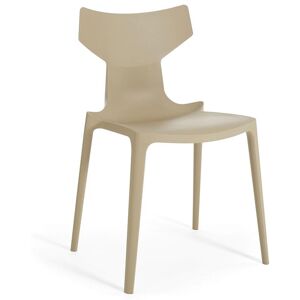 KARTELL set de 2 chaises RE-CHAIR (Gris tourterelle - Technopolymère thermoplastique recyclé avec charge minérale) - Publicité