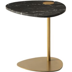 MEME DESIGN table basse HUG (Couleurs Prive de votre choix - Metal et plateau en marbre Marquina)