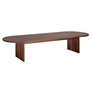 e15 table ovale ASHIDA (250 x 104,8 cm - Noyer huilé) - Publicité