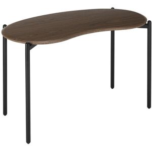 KARTELL bureau console LUNAT (Plateau en noyer, structure noire - Structure en frêne naturel et acier verni) - Publicité