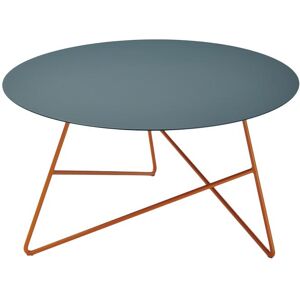 MEME DESIGN table basse ERMIONE BI-COLOR Ø 65 cm (Choix de la couleur Prive - Metal)