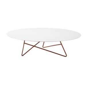 MEME DESIGN table basse ERMIONE BI-COLOR Ø 90 cm (Choix de la couleur Prive - Metal)