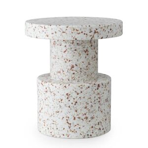 Normann Copenhagen table basse BIT STOOL (Blanc - LDPE 100 % recyclé)