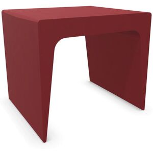 KRISTALIA table basse CU 45 cm (Rouge rubis - polyurethane)