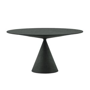 DESALTO table ovale CLAY CANVAS 200 x 120 cm (Sylvestre - Base en polyurethane et plateau en MDF entierement recouvert de fibres textiles [...]