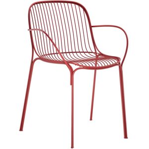 KARTELL chaise avec accoudoirs pour l'extérieur HIRAY (Rouille - Acier verni) - Publicité