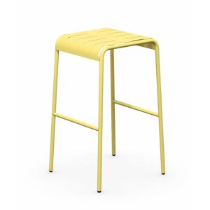 CONNUBIA tabouret pour l'extérieur EASY H 76 cm (Citron opaque - Métal)