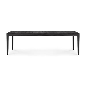 ETHNICRAFT table rectangulaire pour l'extérieur BOK (250 x 100 x 76 cm - Teck verni noir) - Publicité