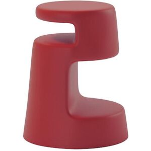 ALMA DESIGN set of 2 tabourets 2525 JR (Rouge cerise - Polyéthylène)