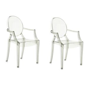 KARTELL set de 2 chaises LOUIS GHOST (Vert - Polycarbonate 2.0 à partir de matière première renouvelable) - Publicité