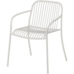 blomus Fauteuil YUA WIRE Armchair Silk grey - Publicité