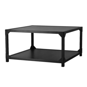 Gärsnäs Table Basse Bleck 75x75 cm placage Hêtre - teinture noire - Publicité