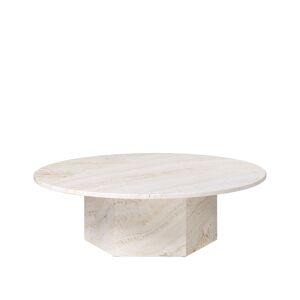 GUBI Table basse Epic white, ø110 - Publicité