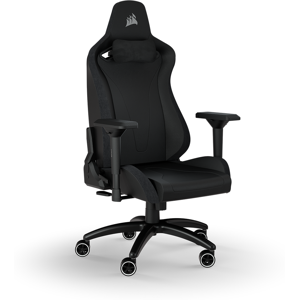 Corsair Fauteuil gaming TC200 ? Cuir synth�tique rembourr� ? Noir/noir Acier