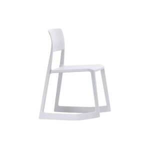 VITRA Chaise - TIP TON Blanc Polypropylène L 50,9cm x P 55,5cm x H 78,6cm,  Assise H 46,2cm - Publicité