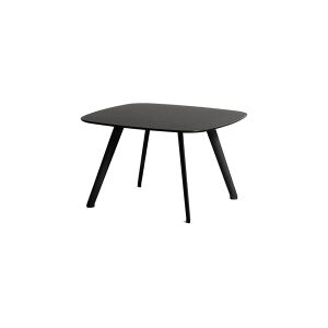 Table basse - SOLAPA Fenix 60x60 Noir Plateau Fenix® mat, Pieds fibre de verre et polypropylène L 60 x P 60 x H 36 cm