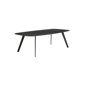 Table basse - SOLAPA Fenix 58x118 Noir Plateau Fenix® mat, Pieds fibre de verre et polypropylène L 118cm x P 58cm x H 36cm