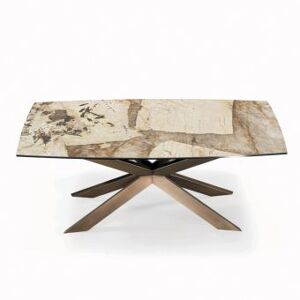 Viadurini Living Table extensible en forme de tonneau avec rallonges intÃ©grÃ©es fabriquÃ©e en Italie - Grotta