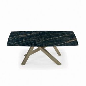 Viadurini Living Table extensible avec base et plateau en diffÃ©rentes finitions fabriquÃ©es en Italie - Settimmio - Publicité
