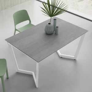 Viadurini Living Table Extensible Jusqu'Ã  238 cm avec Plateau Laminam Made in Italy - Pablito