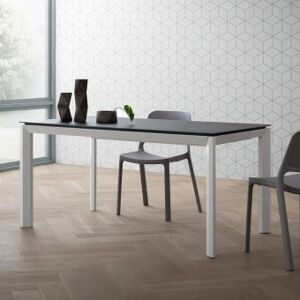 Viadurini Living Table Extensible Jusqu'Ã  240 cm Plateau en Laminam Made in Italy - Filiberto