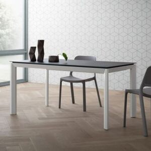 Viadurini Living Table Extensible Jusqu'Ã  240 cm Plateau en Laminam Made in Italy - Filiberto - Publicité