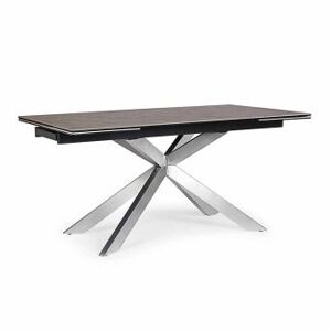Viadurini Living Table extensible jusqu'Ã  240 cm avec plateau en cÃ©ramique Homemotion - Avici