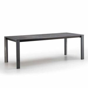 Viadurini Living Table moderne extensible gres et bois d'hÃªtre faite en Italie Duccio - Publicité