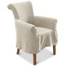 LOBERON Chaise Amherst, beige (65 x 64 x 89cm)