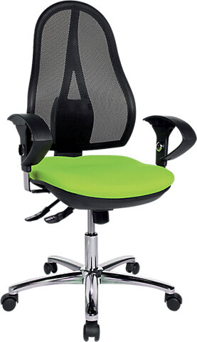 TOPSTAR Siège de bureau TOPSTAR Open Point Deluxe Filet  Tissu Multi couleur