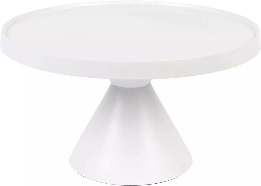 Table basse aluminium Floss par Zuiver Blanc