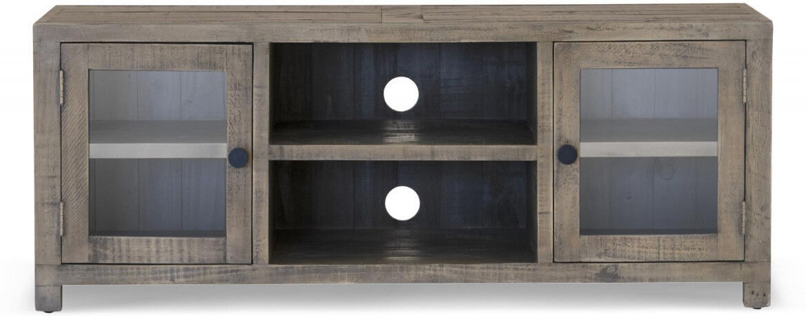 Décoration d'Autrefois Meuble TV Bois Marron 140x45x55cm