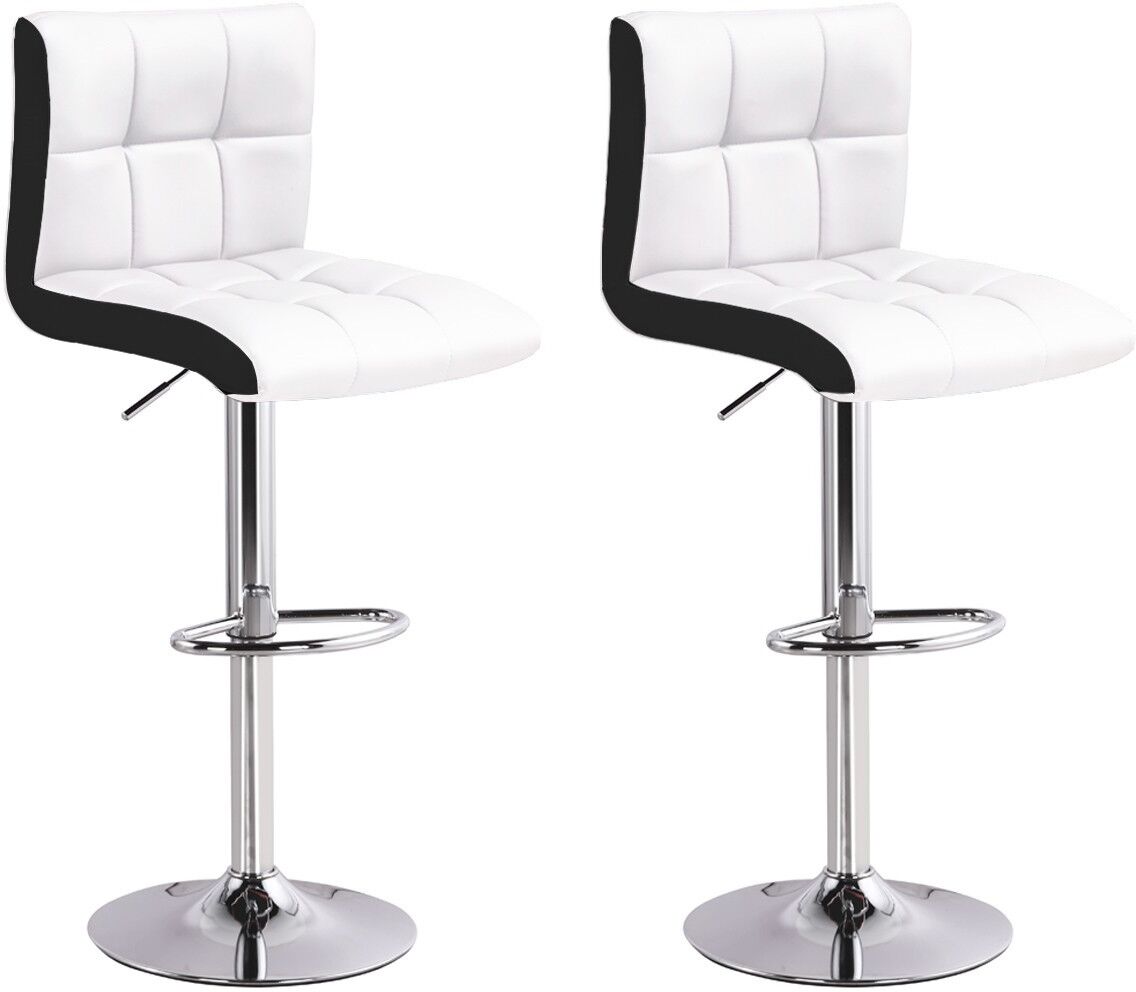 Lot de 2 tabourets de bar Magic Blanc