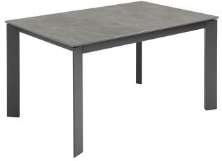 Viadurini Living Table extensible jusqu'Ã  190 cm en cÃ©ramique, mÃ©lamine et mÃ©tal - Sara