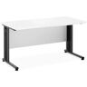 Fromm & Starck Office Desk - 140 x 73.5 cm - white / grey