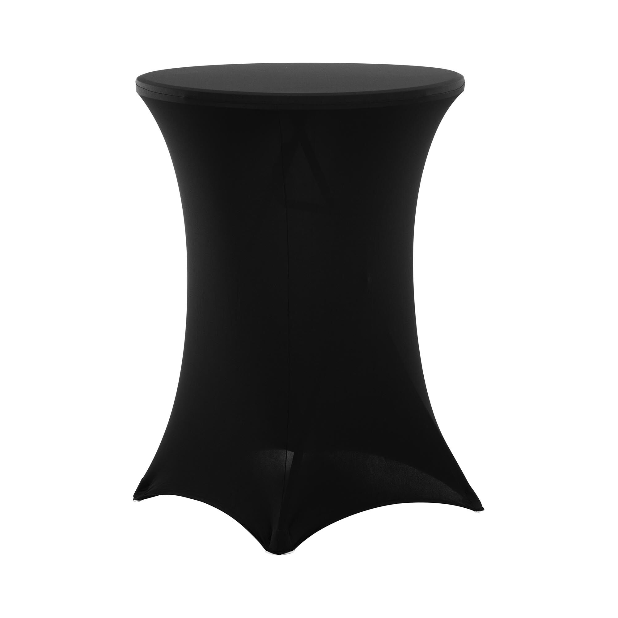 Royal Catering Bar Table Cover - Black - Royal Catering