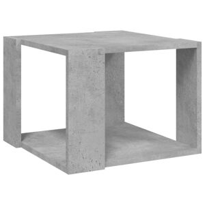 vidaXL Tavolino da Salotto Grigio Cemento 40x40x30cm Legno Multistrato